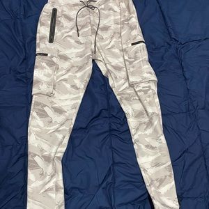 ASRV Silver Plus Cargo Joggers White Camo